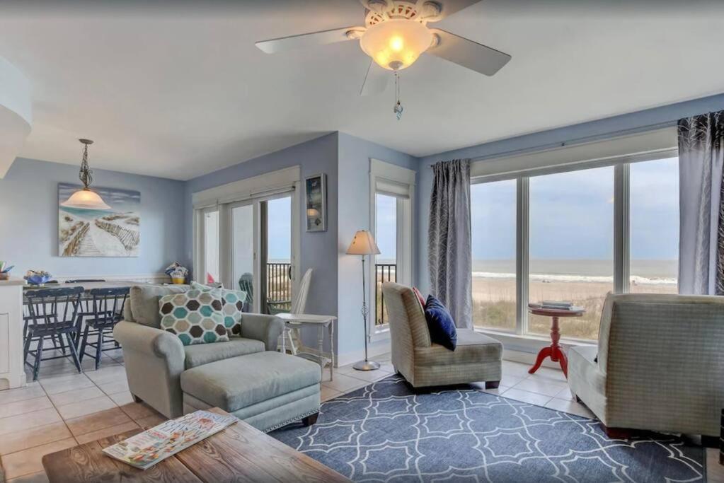 Oceanfront Retreat With A Remarkable View. New! Fernandina Beach Bagian luar foto